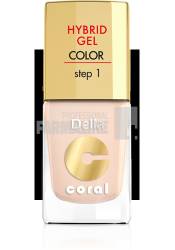 Delia Coral Hybrid Gel Color step 1 Lac unghii 20