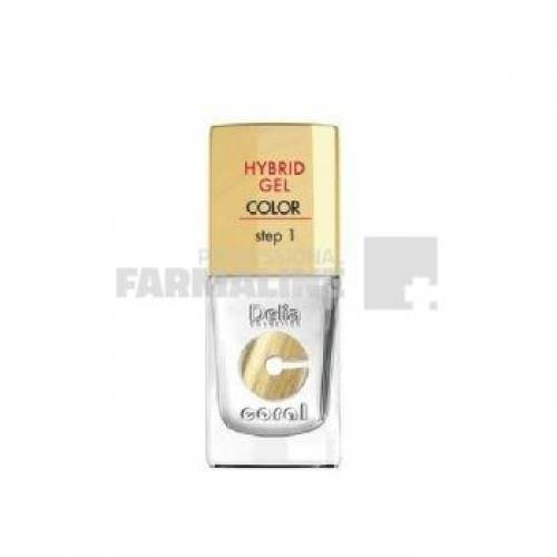 Delia Cosmetics Coral Hybrid Gel Color step 1 Lac unghii 25