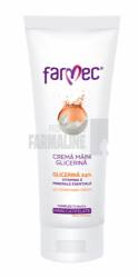 Farmec Crema pentru maini cu Glicerina si Vitamina E 40 ml
