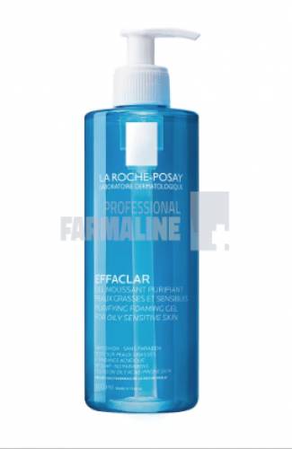 La Roche Posay Effaclar Gel spumant purifiant pentru piele grasÄƒ È™i sensibilÄƒ 400 ml