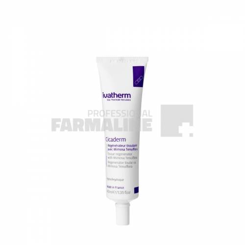 Ivatherm Cicaderm Crema cicatrizanta si reparatoare 40 ml