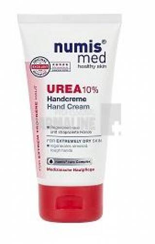 Numis Med Crema maini cu uree 10% pentru piele uscata si foarte uscata 75 ml