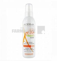 A-Derma Protect Spray protectie solara pentru copii SPF50+ 200 ml
