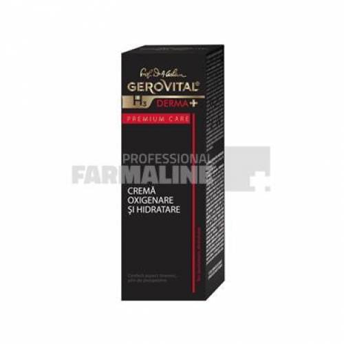 Gerovital H3 Derma+ Premium Care Crema oxigenare si hidratare 30 ml