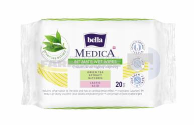 Bella Medica Servetele intime Green Tea 20 bucati