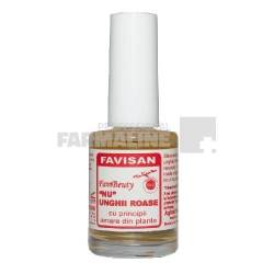 FavyBeauty Lac ""Nu unghii roase"" 14 ml
