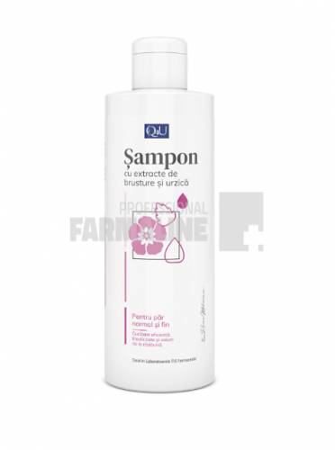 Tis Q4U Sampon cu extract de Brusture si Urzica 250 ml
