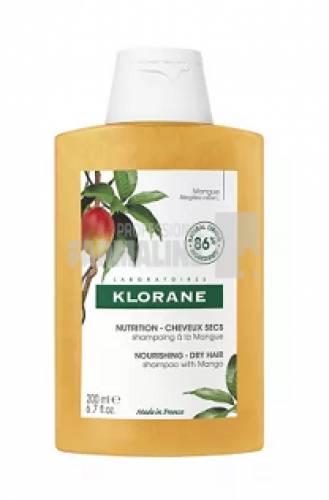 Klorane Sampon cu unt de mango 200 ml