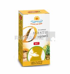 Digestie usoara D57 30 capsule