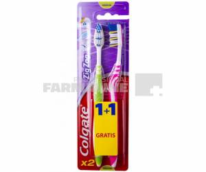 Colgate Zig Zag Periuta de dinti Medium 1 + 1 Gratis