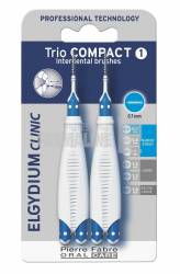 Elgydium Periuta interdentara Trio Compact Micro fine 2 bucati
