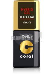 Delia Coral Hybrid Gel Top coat step2 11 ml