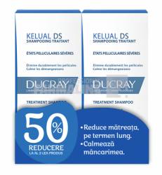 Ducray Pachet Kelual DS Sampon 100 ml 1 + 1 50% din al II lea