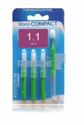 Elgydium Clinic Periute interdentare Monocompact Green 4 bucati