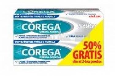 Corega Neutro Crema adeziva 40 g 1 + 1 50%din al II lea