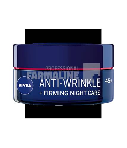 Nivea 81272 Crema de noapte antirid pentru fermitate 45+ ani 50 ml
