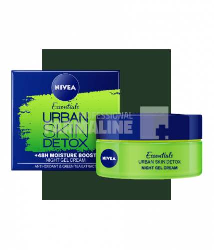 Nivea 82551 Essentials Crema noapte Urban Skin Detox 50 ml