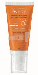 Avene Crema fotoprotectie pentru piele sensibila SPF 50+ fara parfum 50 ml