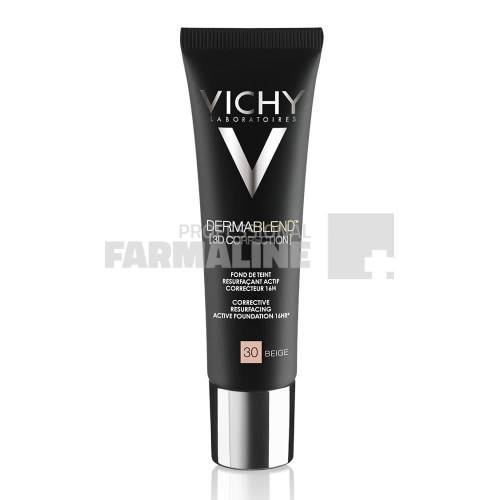 Vichy Dermablend 3D 30 Beige Fond de ten corector 30 ml