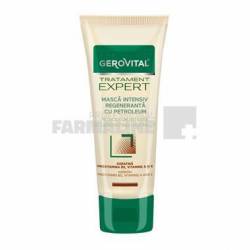 Gerovital Tratament Expert MascÄƒ intensiv regenerantÄƒ cu petroleum 150 ml
