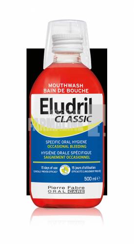 Eludril Classic Apa de gura 500 ml