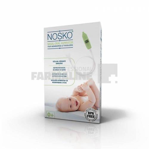 Nosko aspirator nazal 0+ luni actionat cu gura