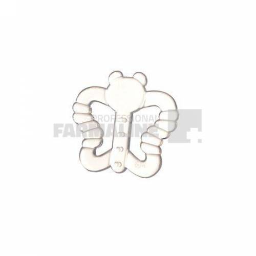 Minut Baby TR 2011119 Inel dentitie din silicon 3+ luni