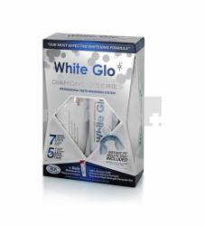 White Glo Diamond Series Whitening Kit Gel pentru albire 50 ml + Pasta de dinti 100 ml + Gutiera