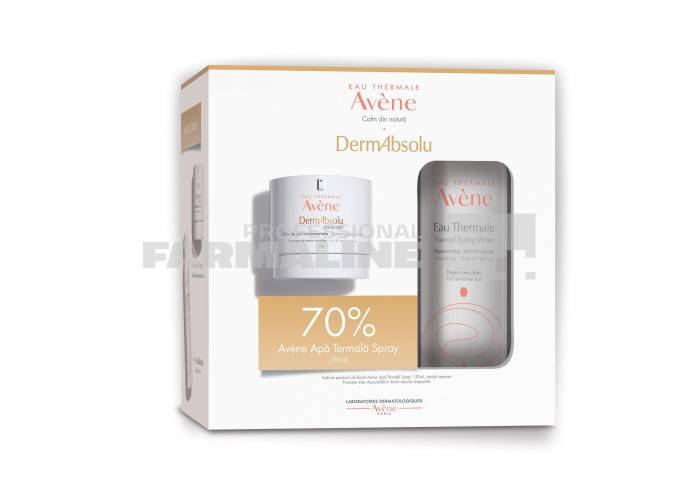 Avene Pachet Dermabsolu Crema pentru fermitate de zi 40 ml + 70% reducere Apa Termala 150 ml