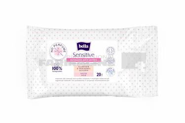 Bella Sensitive Servetele umede pentru igiena intima 20 bucati