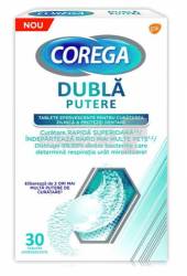 Corega Dubla Putere Tablete curatare proteza 30 bucati