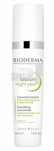 Bioderma Sebium Night Peeel Ser cu efect de peeling 40ml