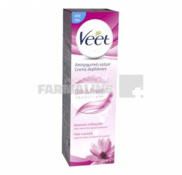 Veet Silk &Fresh Crema depilatoare cu lotus si iasomie piele normala 100 ml