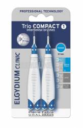 Elgydium Periuta Interdentara Trio Compact Mixt Narrow 2 bucati