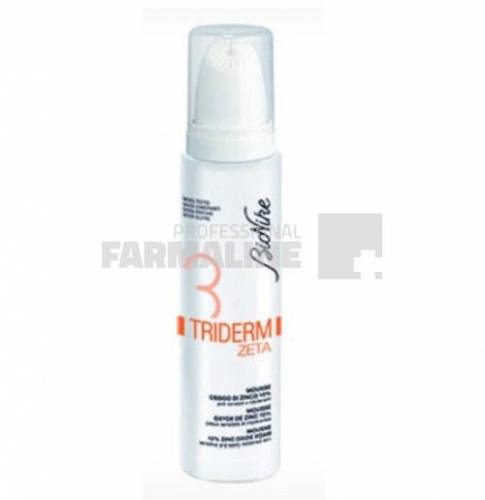 Bionike Triderm Zeta Spuma cu oxid de zinc 10% 100 ml