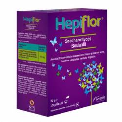 hepiflor s.boulardii 250mgx 10 plicuri pulb.orala