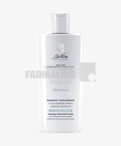 Bionike Shine On Silver Touch Sampon pentru neutralizarea tonurilor de galben 200 ml