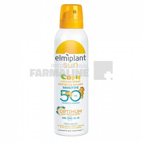 Elmiplant Sun Kids Lotiune protectie solara spray SPF50 150 ml