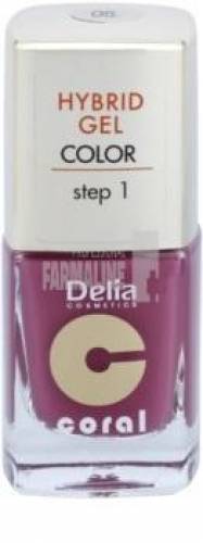 Delia Coral Hybrid Gel Color Step 1 Lac Unghii 05 11 ml