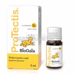 Protectis cu Vitamina D3 Probiotice pentru copii picaturi orale 5 ml