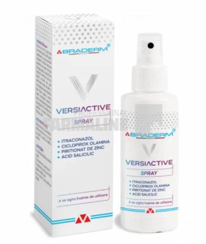 Versiactive emulsie fluida pentru corp si scalp spray 100 ml