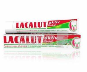 Lacalut Aktiv Herbal Pasta de dinti 75 ml