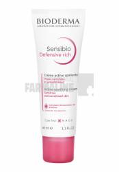 Bioderma Sensibio Defensive Rich Crema calmanta 40 ml