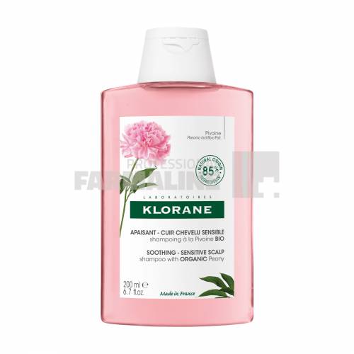 Klorane Sampon pentru scalp sensibil cu bujor Bio 200 ml