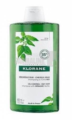 Klorane sampon sebo-reductor cu extract de urzica bio 400 ml