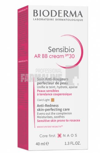 Bioderma Sensibio AR B.B Crema Clair/Light SPF30+ 40 ml