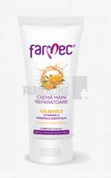 Farmec Crema maini reparatoare galbenele si vitamina A 100 ml
