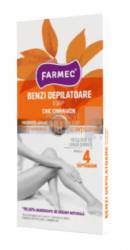 Farmec Benzi depilatoare duble pentru corp cu scortisoara 8 benzi