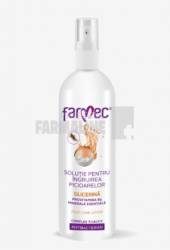 Farmec Solutie ingrijire picioare cu glicerina, provitamina B5 si minerale esentiale 200 ml