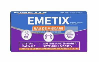 Emetix 30 comprimate